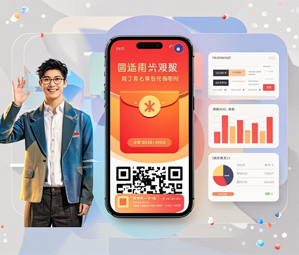 红包二维码触点部署矩阵图